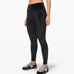 Lululemon Wunder Lounge High Rise Tight Velvet